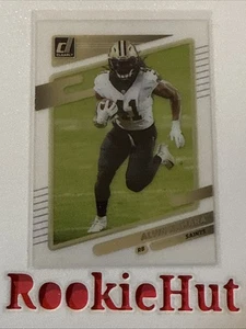 2022 Panini Clearly Donruss Football ALVIN KAMARA - New Orleans Saints #34 - Picture 1 of 2