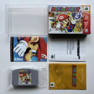 Mario Party 1 Nintendo 64 N64 Auténtico Completo En Caja CIB Original Manual Raro Foto 1 de 4