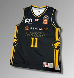 Perth Wildcats Indigenous Round Jersey WADJUK #11 Bryce Cotton Champion NBL - L - Picture 1 of 7