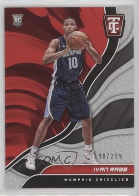 2017-18 Panini Totally Certified Rookies /299 Ivan Rabb #145 Rookie RC - Image 1 of 2