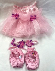 BUILD A BEAR PINK BALLERINA OUTFIT - Picture 1 of 12