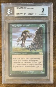MTG MAGNIGOTH TREEFOLK Planeshift Regular Rare #82 Graded BGS 9 Mint - Picture 1 of 2