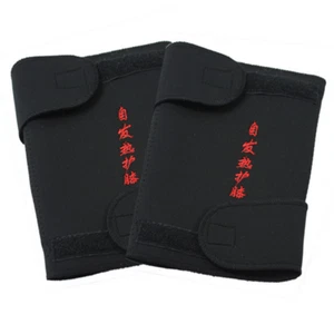 Self Heating Neoprene Magnetic Knee Brace Support Pad Thermal Therapy Arthritis - Picture 1 of 12