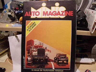 MINIS REVISTA AUTOMÁTICA, #25,12/1977, EM FRANCÊS, 56 PÁGINAS, TOOTSIETOYS, DIE CAST, EXCELENTE - Imagem 1 de 4