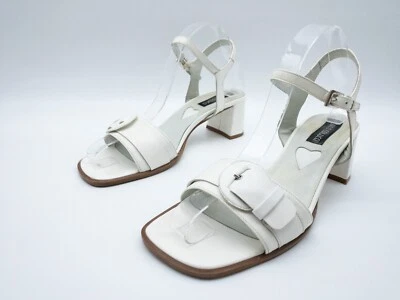 Carlo Colucci Sandalia Para Dama Blanca Talla 39 EU Art. 7704-10 - Imagen 1 de 3