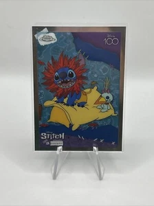2024 Topps Chrome Disney 100 Stitch In Costume #SC-9 All Hail The King! - Picture 1 of 2