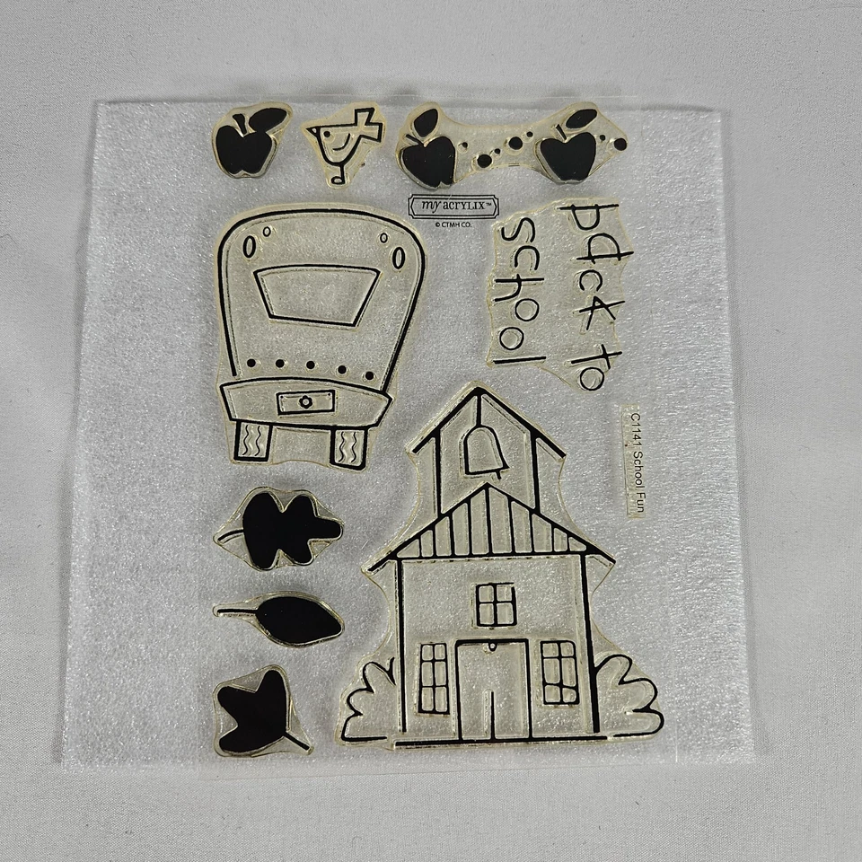 Close To My Heart - SCHOOL FUN - C1141 - Juego de estampillas acrílicas - My Acrylix Foto 1 de 4