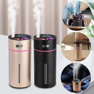 Car Ultrasonic Aromatherapy Essential Aroma Oil Diffuser Humidifier 300ml - Picture 1 of 22