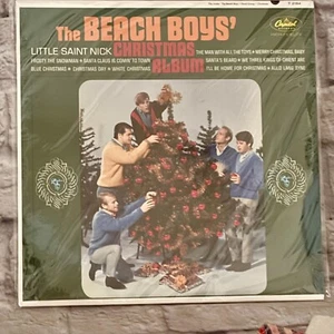 The Beach Boys Christmas Album LP Black Vinyl MONO Sealed Reissue Brian Wilson - Picture 1 of 2