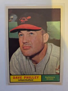 1961 TOPPS DAVE PHILLEY #369 NM COMBINED SHIPPING - Imagen 1 de 2