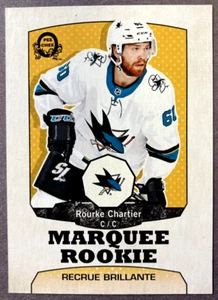 2018-19 O-Pee-Chee Marquee Rookie Retro #642 Rourke Chartier San Jose Sharks RC - Picture 1 of 1