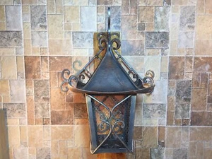 Candle Holder Stick Stand Iron Gift - Picture 1 of 8