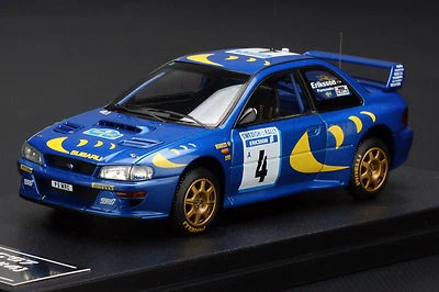 Subaru Impreza #4 1997 Swedish Rally *Kenneth Eriksson* -- HPI #8575 1/43 - Image 1 of 4