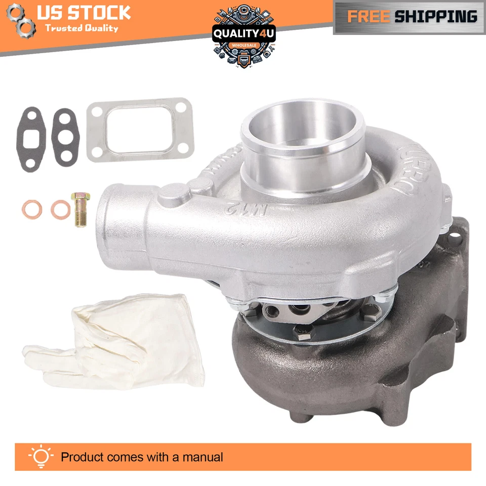 T04E T3/T4 A/r.50 TRIM TURBO/TURBOCHARGER COMPRESSOR 400+HP BOOST STAGE III Foto 1 de 4