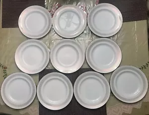 10x Royal Knight Traditional Dinnerware Staffordshire England Plates 22k Gold - Picture 1 of 6
