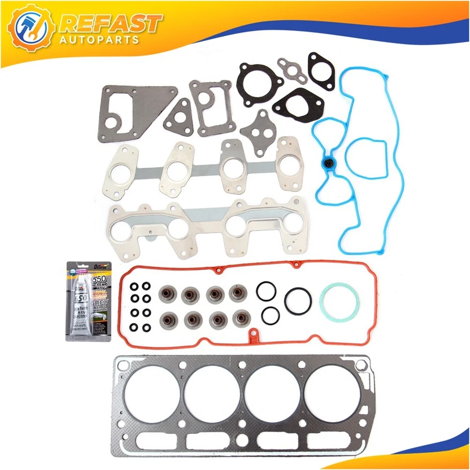 For GMC Sonoma Sunfire Hombre Chevrolet S10 Cavalier 1998-2003 Head Gasket Set Foto 1 de 1