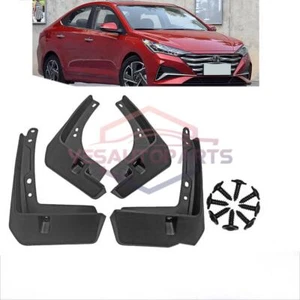 4*For Hyundai Accent 2018-2020 Mud Fender Flaps Splash Guards Mudflaps Mudguards - Picture 1 of 9