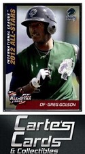 Greg Golson 2012 Choice International League All-Stars #26  Charlotte Knights
