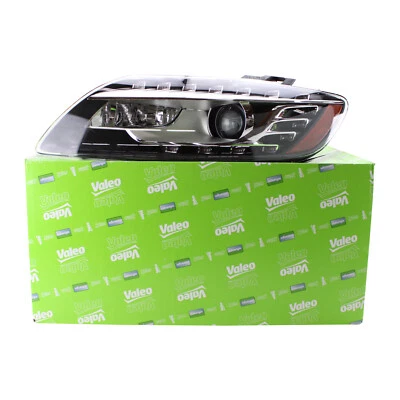 Передняя левая фара в сборе биксеноновая светодиодная Valeo для Audi Q7 2010-15 - Изображение 1 из 4