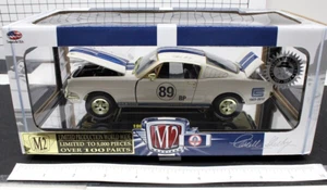 M2 Machines 2012 1/24 Shelby Series, 1965 Shelby GT350, wht w/blu stripes CHASE - Picture 1 of 1