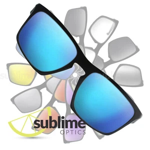 POLARIZED Metallic Ice Blue Replacement Lenses for Oakley Sliver XL OO9341 - Picture 1 of 5