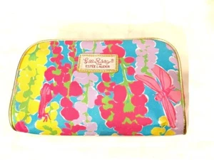 Nuevo sin etiquetas BOLSO DE MAQUILLAJE Dragonfly Snapdragon cremallera LILLY PULITZER para Estee LAUDER - Imagen 1 de 10