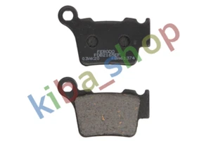 BRAKE PADS REAR INTENDED USE ROAD-SMALL MOTORCYCLE/SCOOTERS MATERIAL ECO - Picture 1 of 4