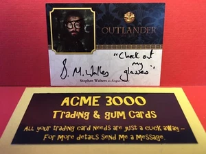 Cryptozoic - OUTLANDER Season 2 - STEPHEN WALTERS Angus Mhor Autograph Card SW - Picture 1 of 1