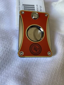 Rocky Patel Diamond Series Double Guillotine Cigar Cutter - Dynamic Red - New - Picture 1 of 5