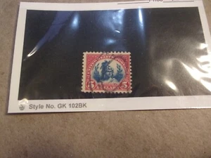 USA Used, 1923 Issue,, Scott #573, $5 Head of Freedom, Perf 11, Carmine & Blue - Picture 1 of 1