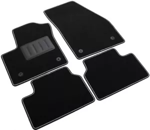 Set 4 Tappetini auto Opel Meriva B dal 2010 Moquette Neri antiscivolo Sprint0340 - Bild 1 von 5