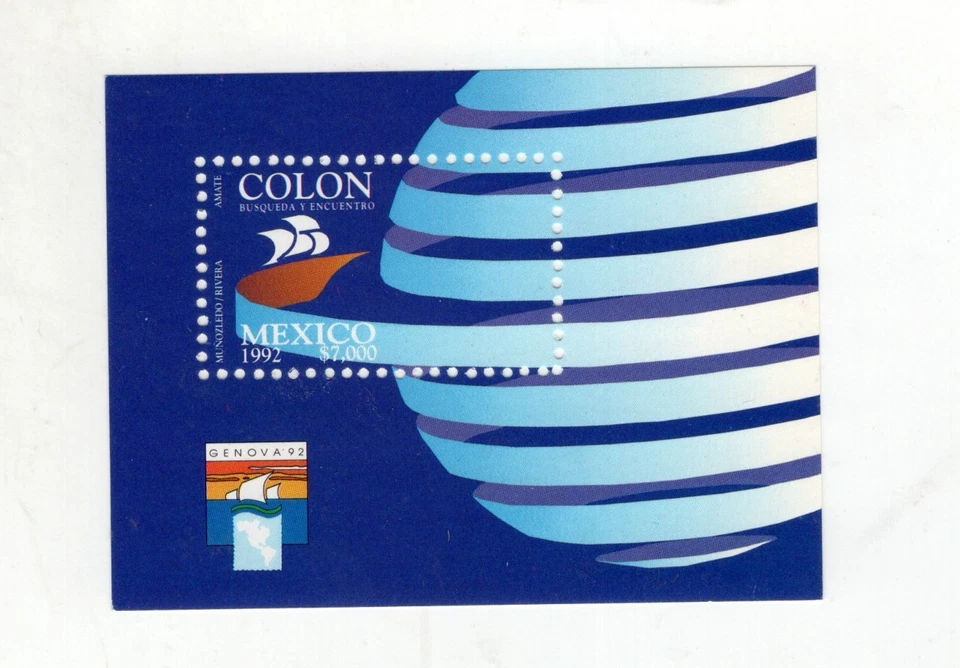 COLUMBUS - MEXICO, MI # BL 41, MNH - Изображение 1 из 1