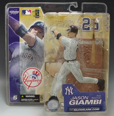 MCFARLANE JASON GIAMBI NEW YORK YANKEES SERIES 5 FIGURINE MLB NIB Cover
