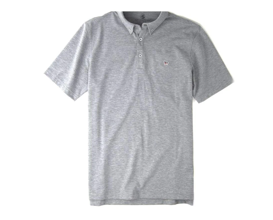 Southern Proper Men's Party Animal Polo Heather Gray Size M NWT - Image 1 of 2