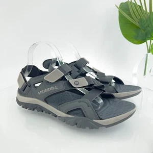 Sandalias Merrell para mujer talla 10 Tetrex Crest deportivas negras gancho y bucle al aire libre - Imagen 1 de 11