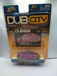 Jada Dub City '40 Ford Coupe Purple #74 - Picture 1 of 3
