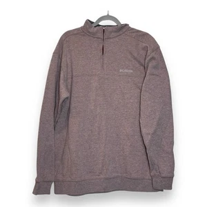 Columbia Men's Hart Mountain II Quarter Zip Sweatshirt XL - Picture 1 of 5