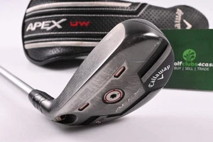 Left Hand Callaway Apex 21 #3 Hybrid / 19 Degree / Senior Flex Aldila Ascent 50 - Picture 1 of 9
