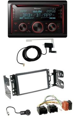 Pioneer 2DIN MP3 DAB USB CD Bluetooth Autoradio für Chevrolet Corvette Uplander - Bild 1 von 4