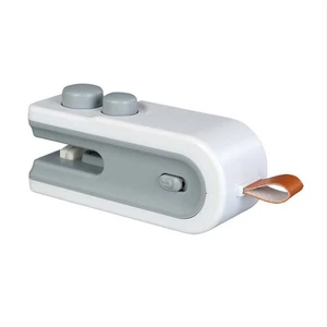 2 in 1  Bag Sealer USB Rechargeable Chip Bag Sealer Heat Seal Portable7729 - Foto 1 di 10