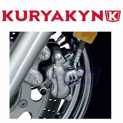 Kuryakyn Front Front Brake Caliper Cover for 2001-2004 Suzuki VL800 Intruder ar Foto 1 de 4