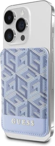 Guess Gcube Stripe Wallet Card Slot Stand Case with MagSafe Blue - GUWMSHGCFSEB - Picture 1 of 6