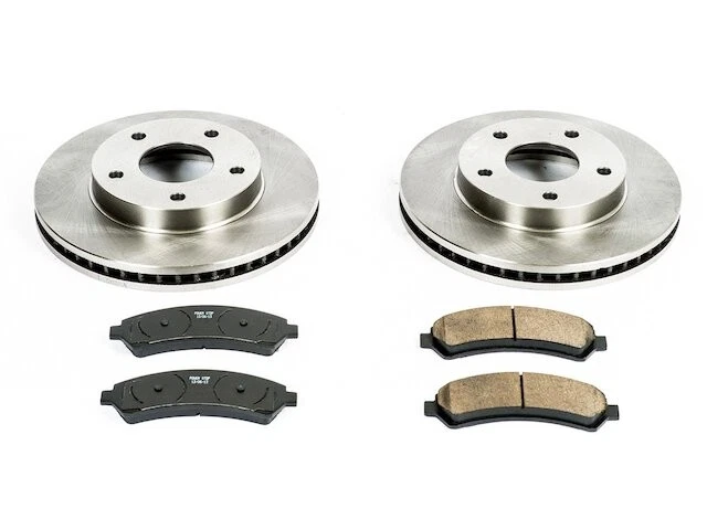 Kit de pastillas de freno delanteras y rotor para Oldsmobile Bravada 1998 1999 1997-2001 NW962QF Foto 1 de 1