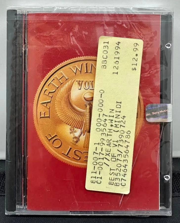 "The Best Of Earth, Wind & Fire Vol 1" US Sony Columbia CM 35647 MiniDisc SEALED - Image 1 of 3