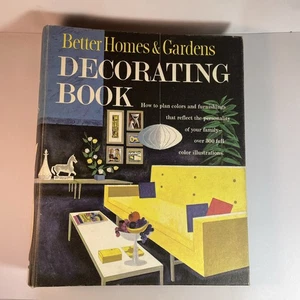 Better Homes & Gardens Decorating Book Ring Bound Mid Century Modern 1961 - Picture 1 of 9