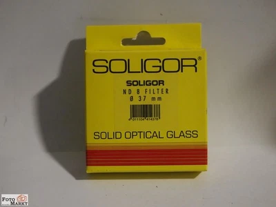 Gray Filter V-37 ND8 Special Effect Filter Gray Soligor for Lens 37 mm - Image 1 of 2