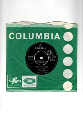 ALMA COGAN - EIGHT DAYS A WEEK / HELP !. UK 1966 ORIG 7" & CO/SLEEVE. VG+ - Image 1 of 2