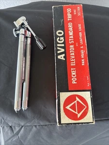 Avigo Pocket Elevator Standard Stativ mit Schwenkkopf & Box Vintage Modell DX-909 - Bild 1 von 8