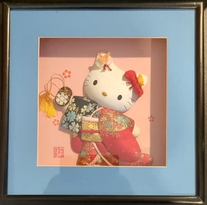 2003 Sanrio Japan - Modellino Hello Kitty Doll Window Shadow Box - In scatola - Foto 1 di 8