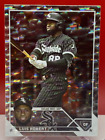 Luis Robert 2023 Topps Series 1 Silver Patterned Foilboard Super Box
